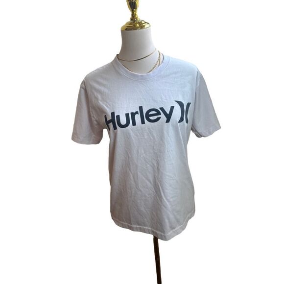 Hurley White T-Shirt‎ Size M - Picture 1 of 3